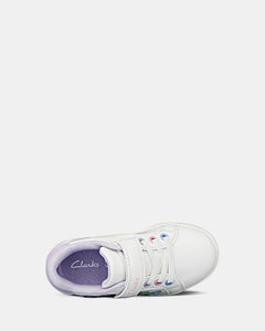 Clarks Dawn Jnr - White