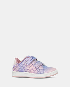 Clarks Delphina Jnr - Pink Multi