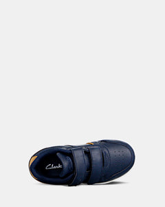 Clarks Dune Jnr - Navy