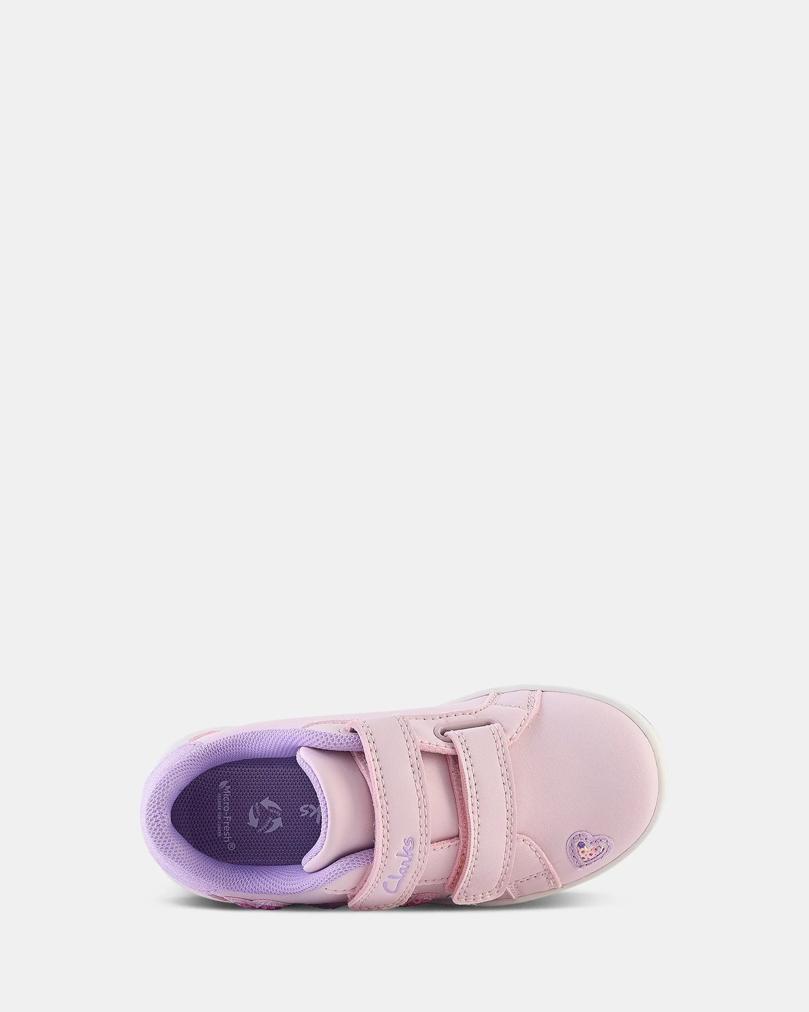 Clarks Demy Jnr E+ - Light Pink Multi