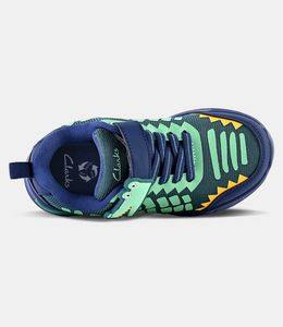 Clarks Alfie E+ - Navy Multi