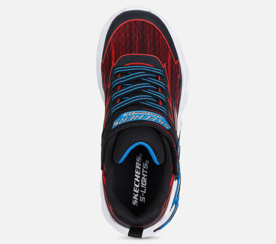 Skechers Light Storm 2.0 Bolt Brights - Black Red