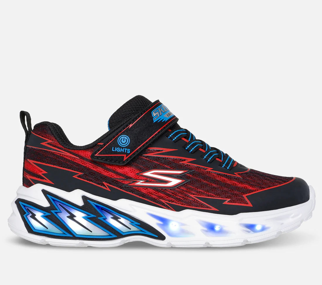 Skechers Light Storm 2.0 Bolt Brights - Black Red