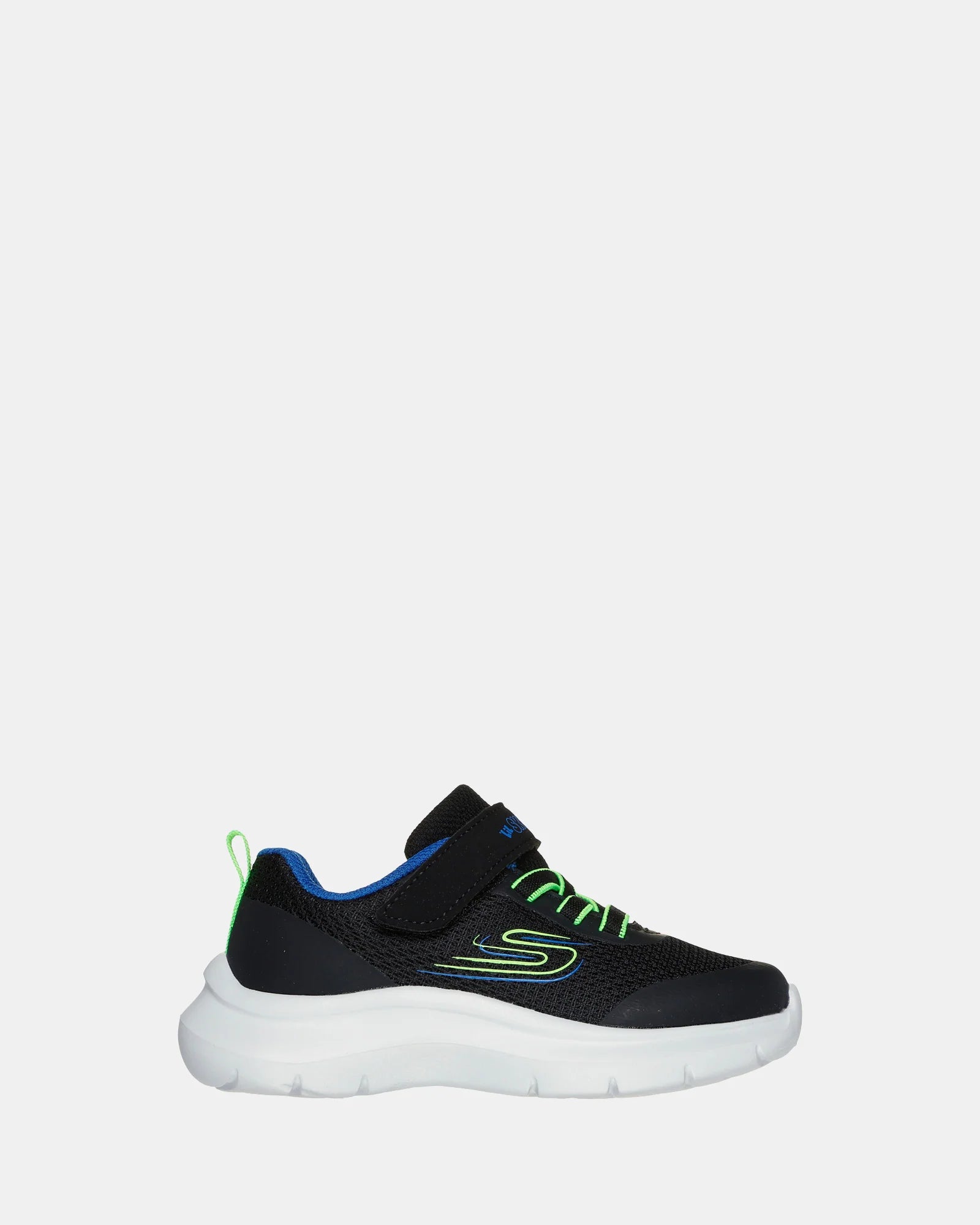 Skechers Skech Fast-Brisk Buddies - Black Blue Lime