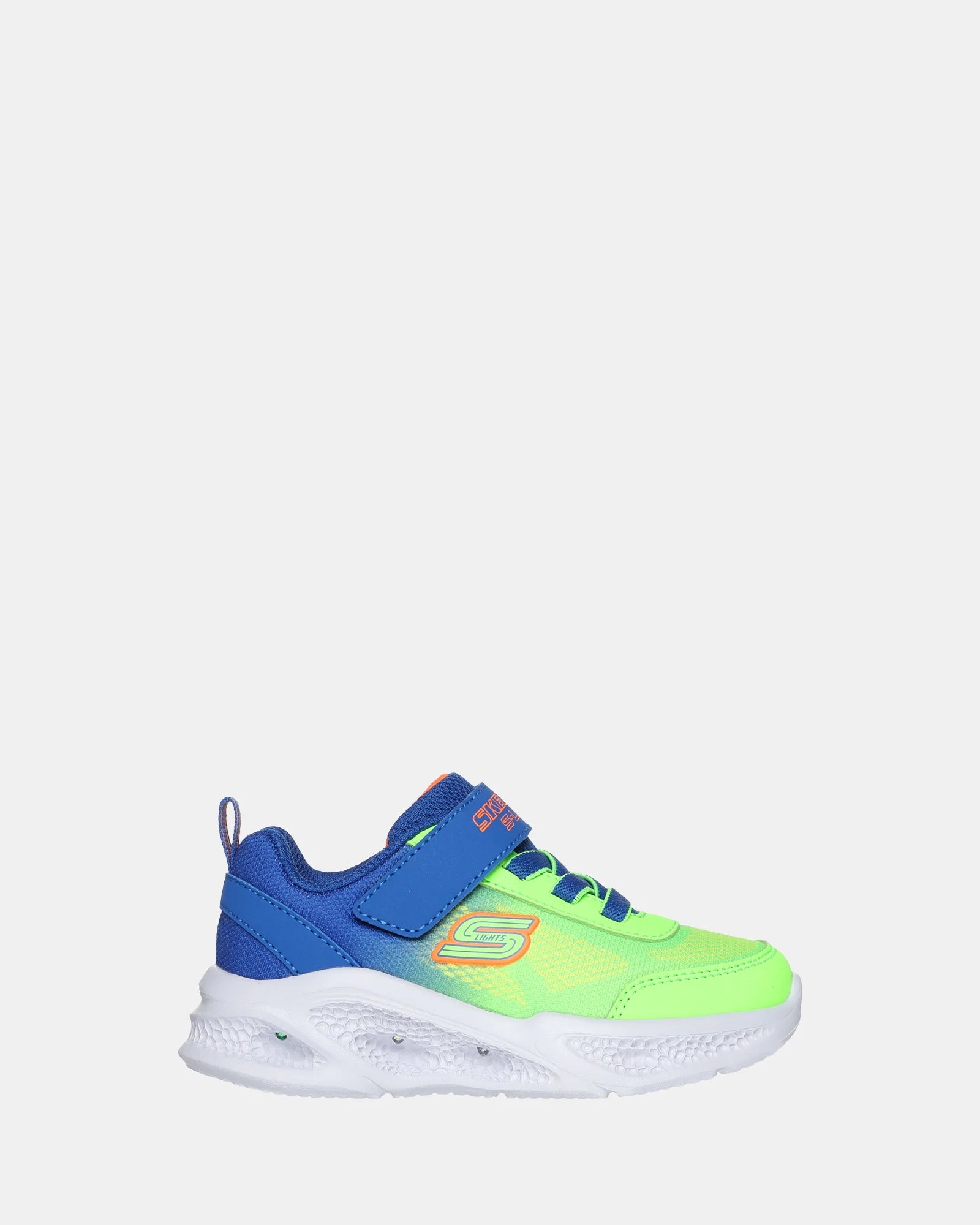 Skechers Meteor Lights Krendox - Blue/Lime