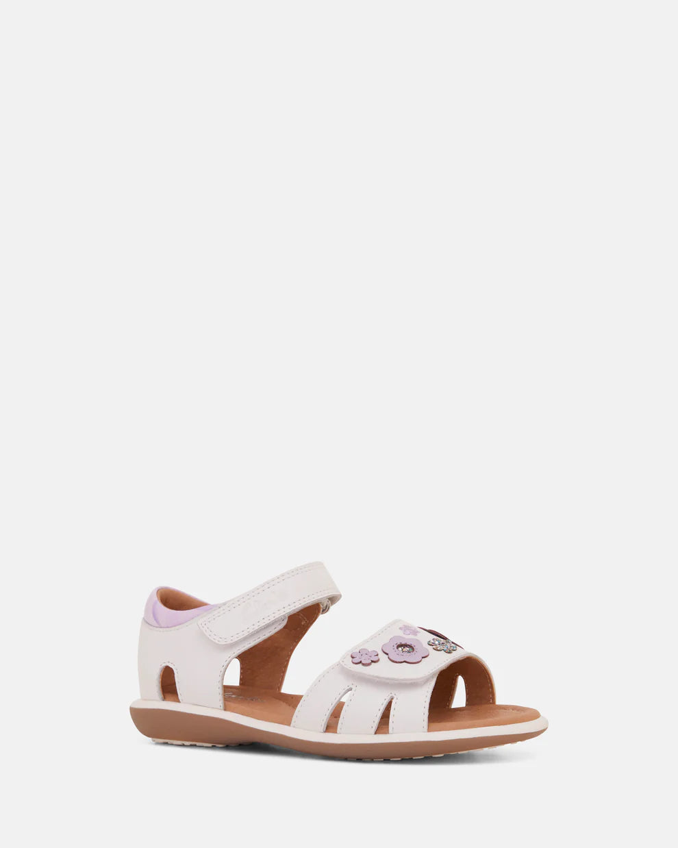 Clarks Priya E - White/Lilac