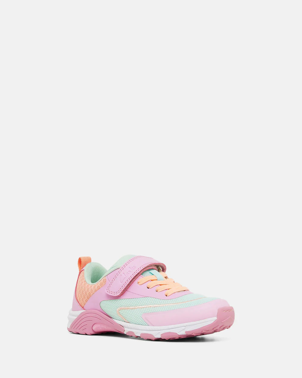 Clarks North E+ - Light Mauve/Coral