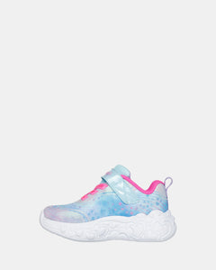 Skechers Eternal Heart Lights - Light Blue Multi