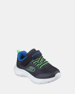 Skechers Skech Fast-Brisk Buddies - Black Blue Lime