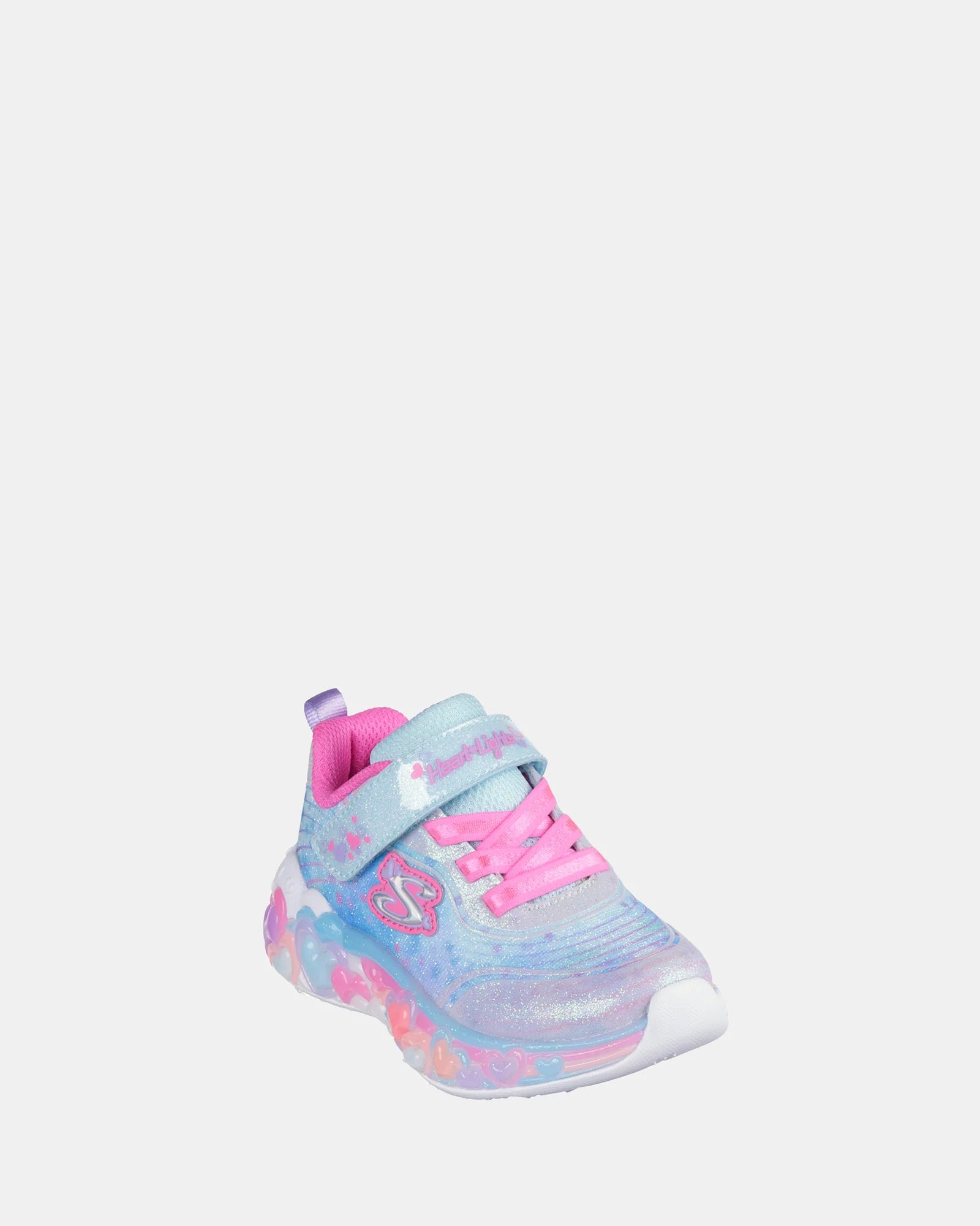 Skechers Eternal Heart Lights - Light Blue Multi
