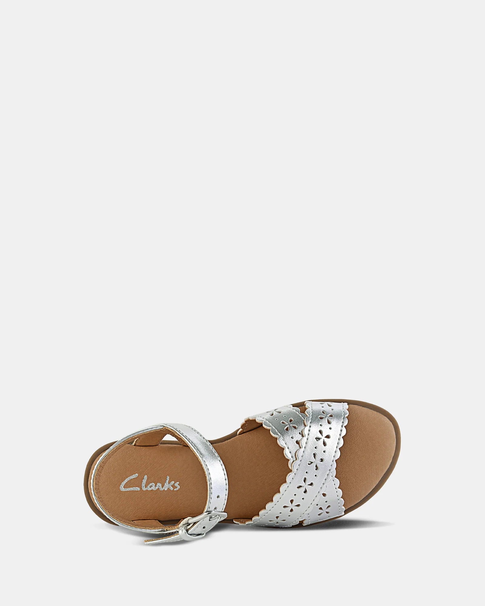 Clarks Hallie E - Silver