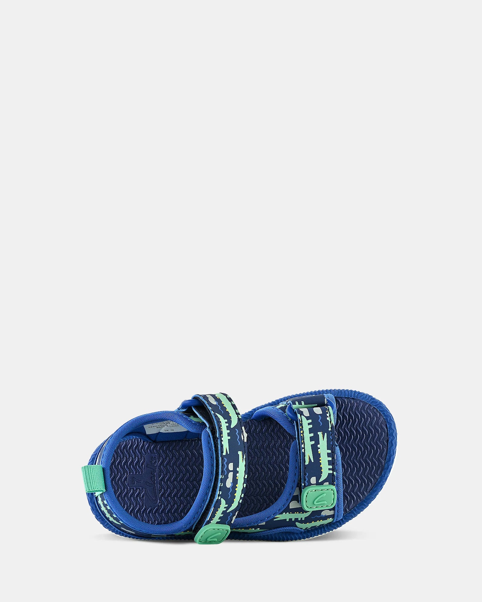 Clarks Fisher E - Blue Croc