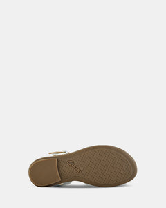 Clarks Hallie E - Silver