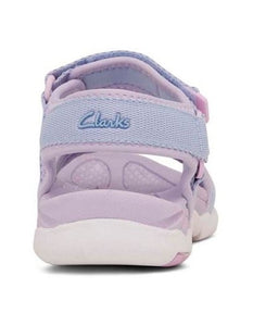 Clarks Thelma E - Lilac/Light Blue/Pink