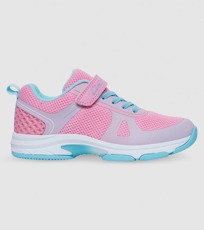 Clarks Active - Pink Turquoise