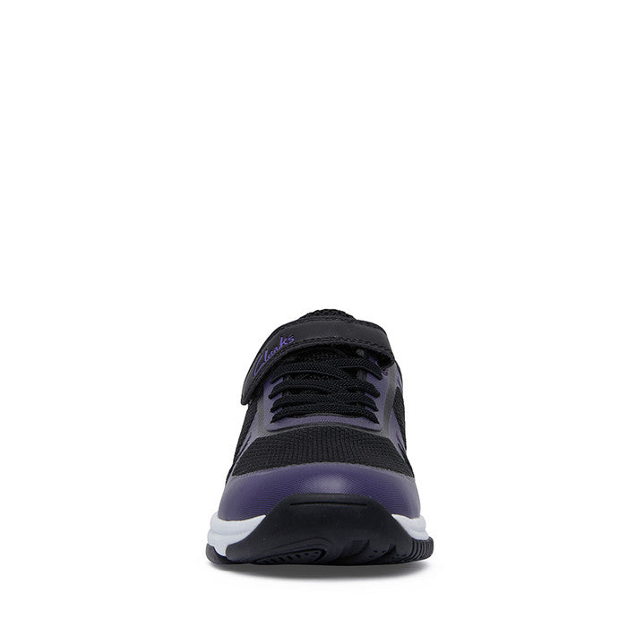 Clarks Active - Black Purple