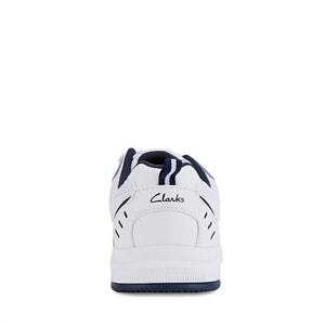 Clarks Advance - White Navy