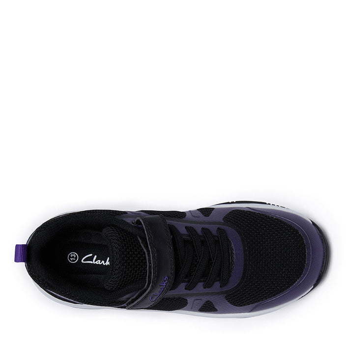 Clarks Active - Black Purple