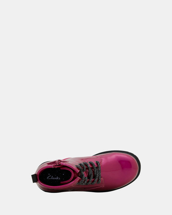 Clarks Ruby II E - Magenta Patent