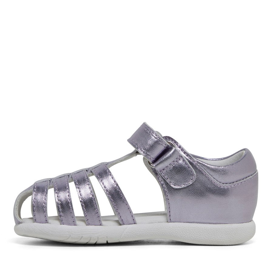 Clarks Shelly E - Lavender Metallic