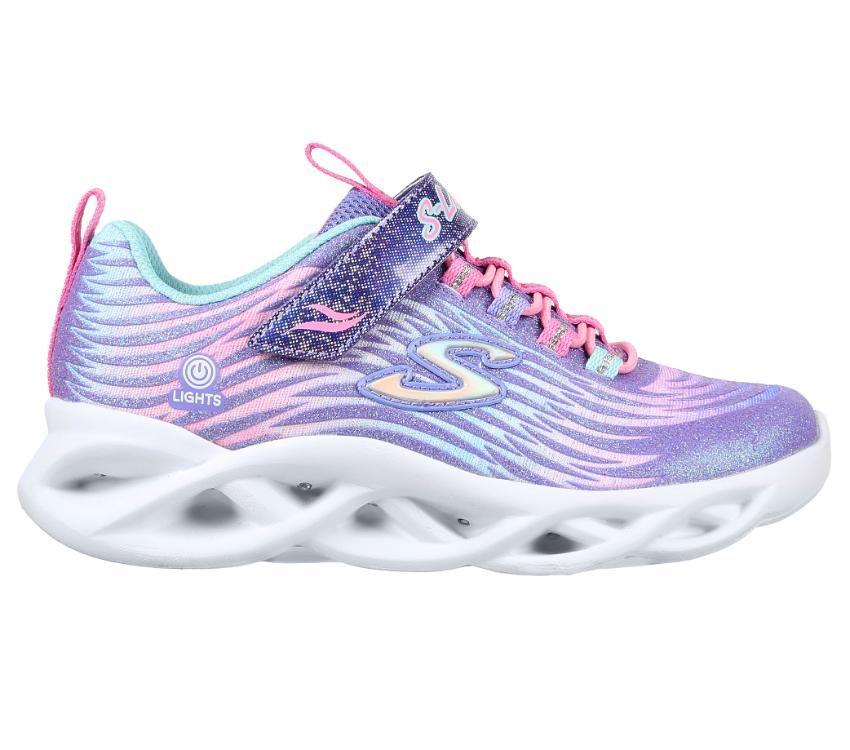 Skechers Twisty Brights - Lavender Multi – Kearney Shoes